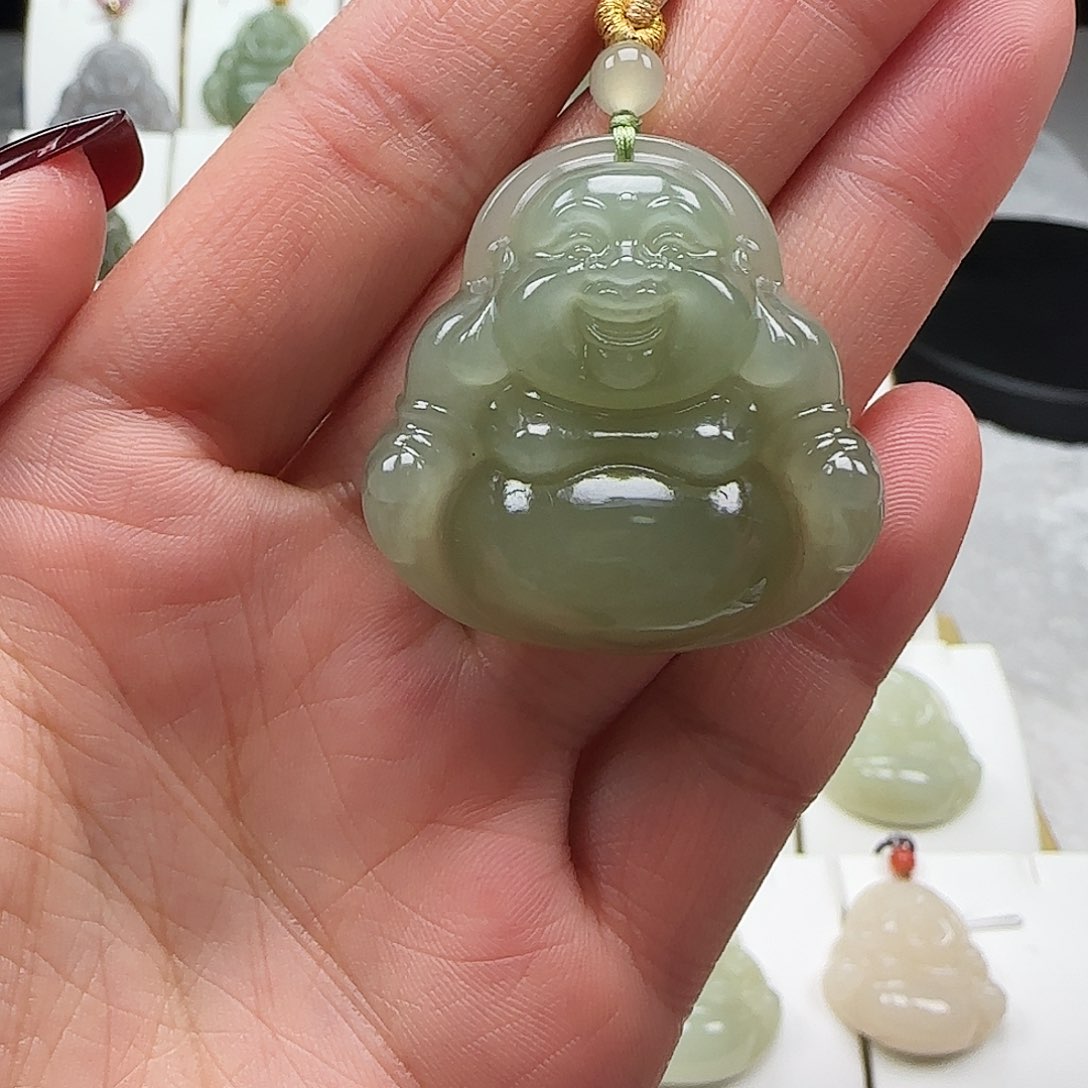 和田玉颈饰未镶嵌35