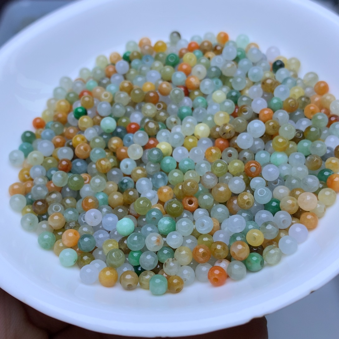 翡翠散珠卡3.6冰多宝100个