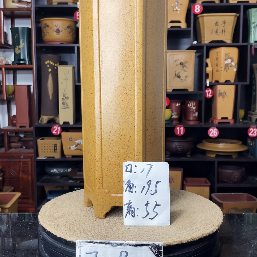 紫砂D-婉秋紫砂花盆