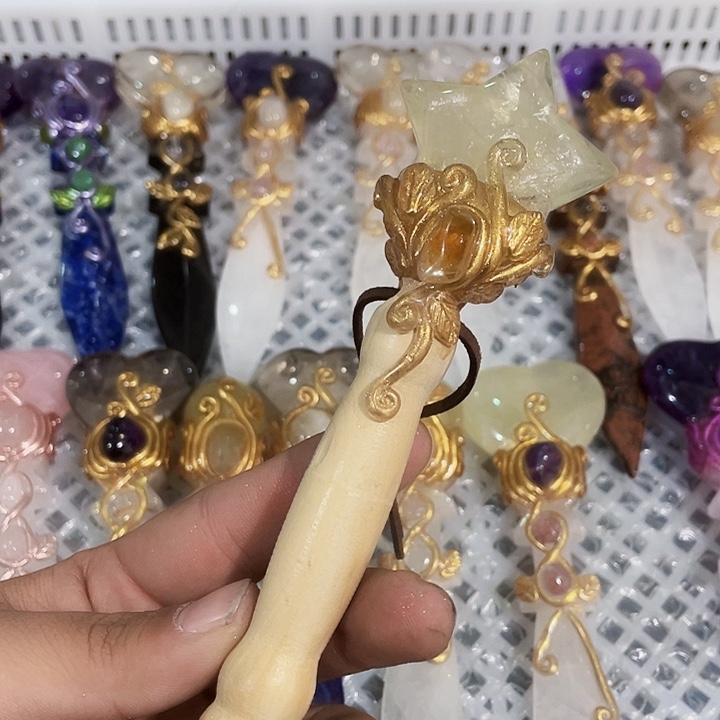 紫晶摆件未镶嵌墨*