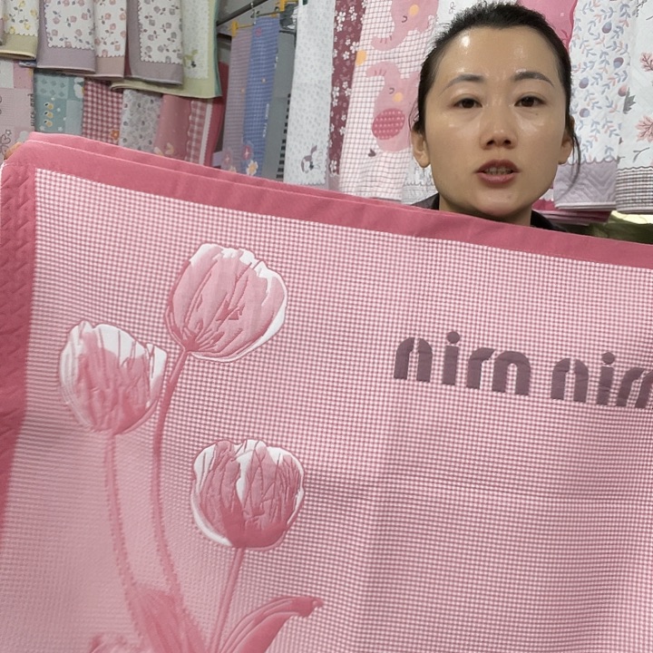 棉特价粉色郁金香