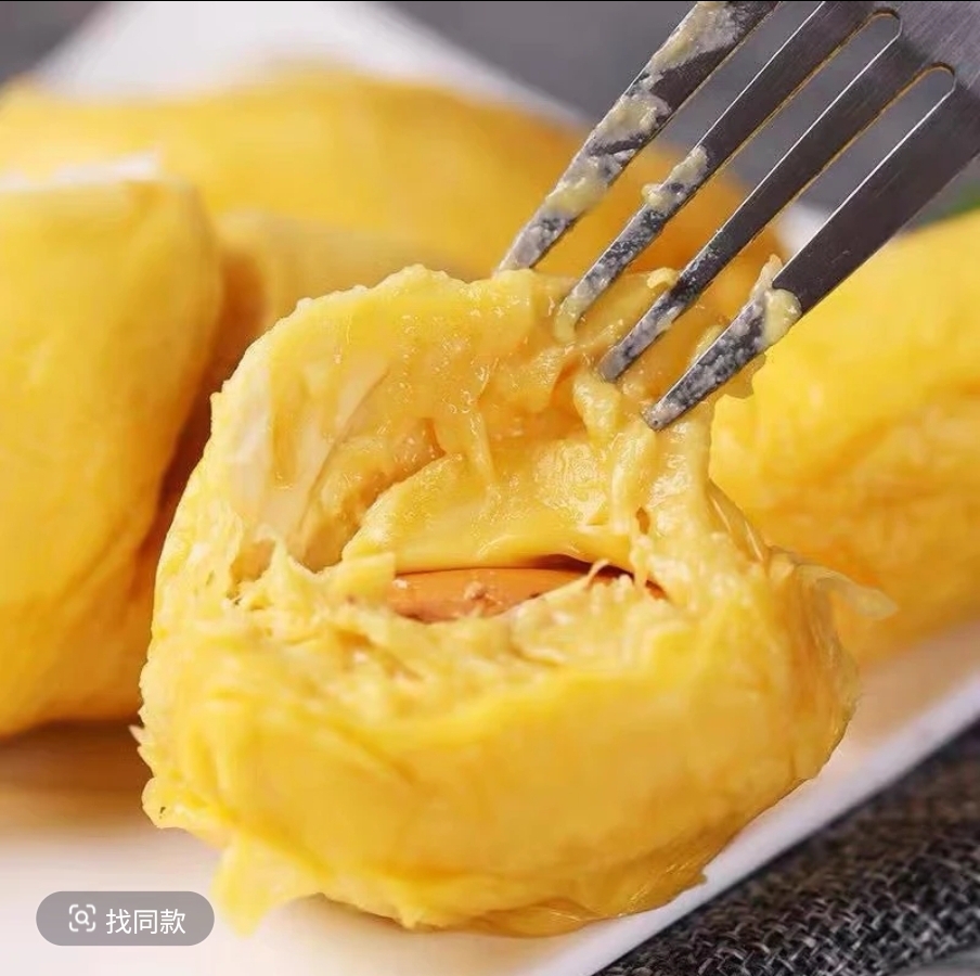 田大婶净重1000g/包 到手1包 泰国冷冻金枕榴莲果肉 软糯香甜