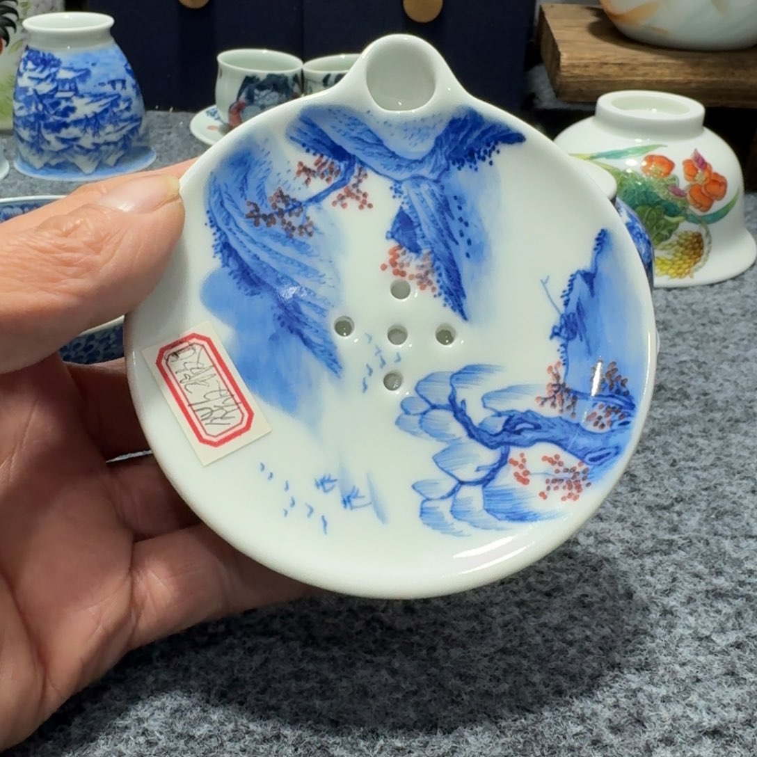 现代景德镇陶瓷手绘茶具