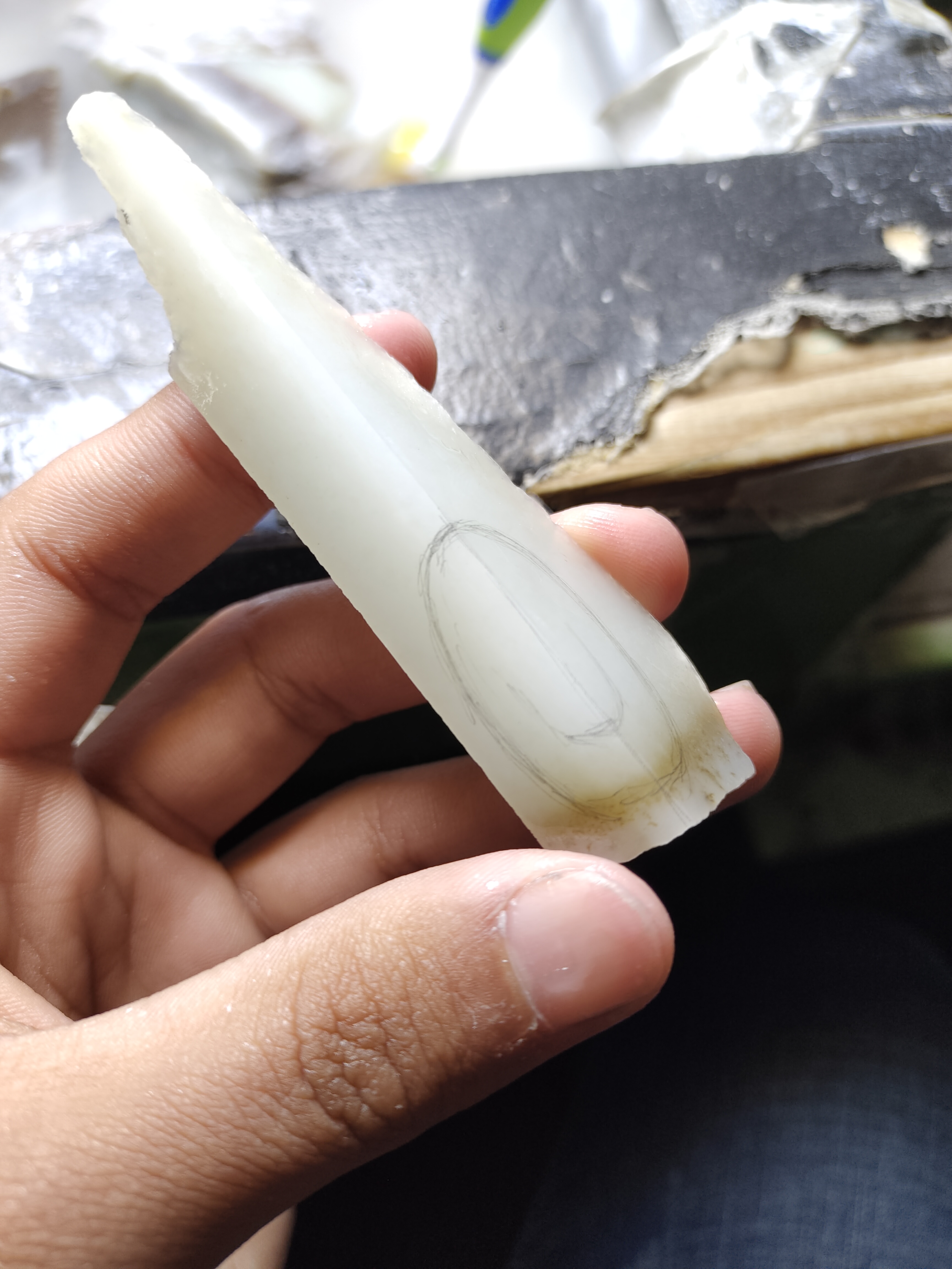 和田玉定制观音吊坠