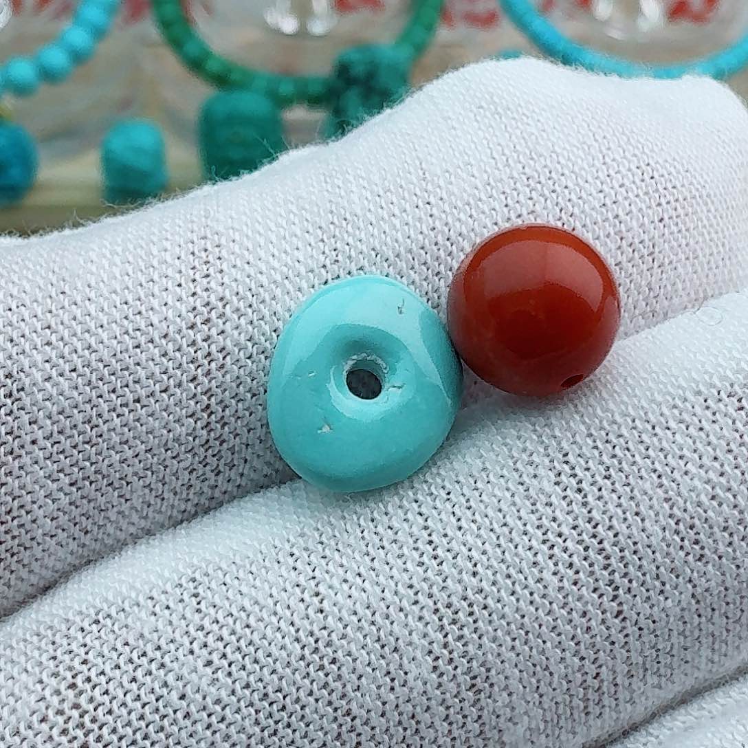 南红玛瑙扣子9.2未镶嵌