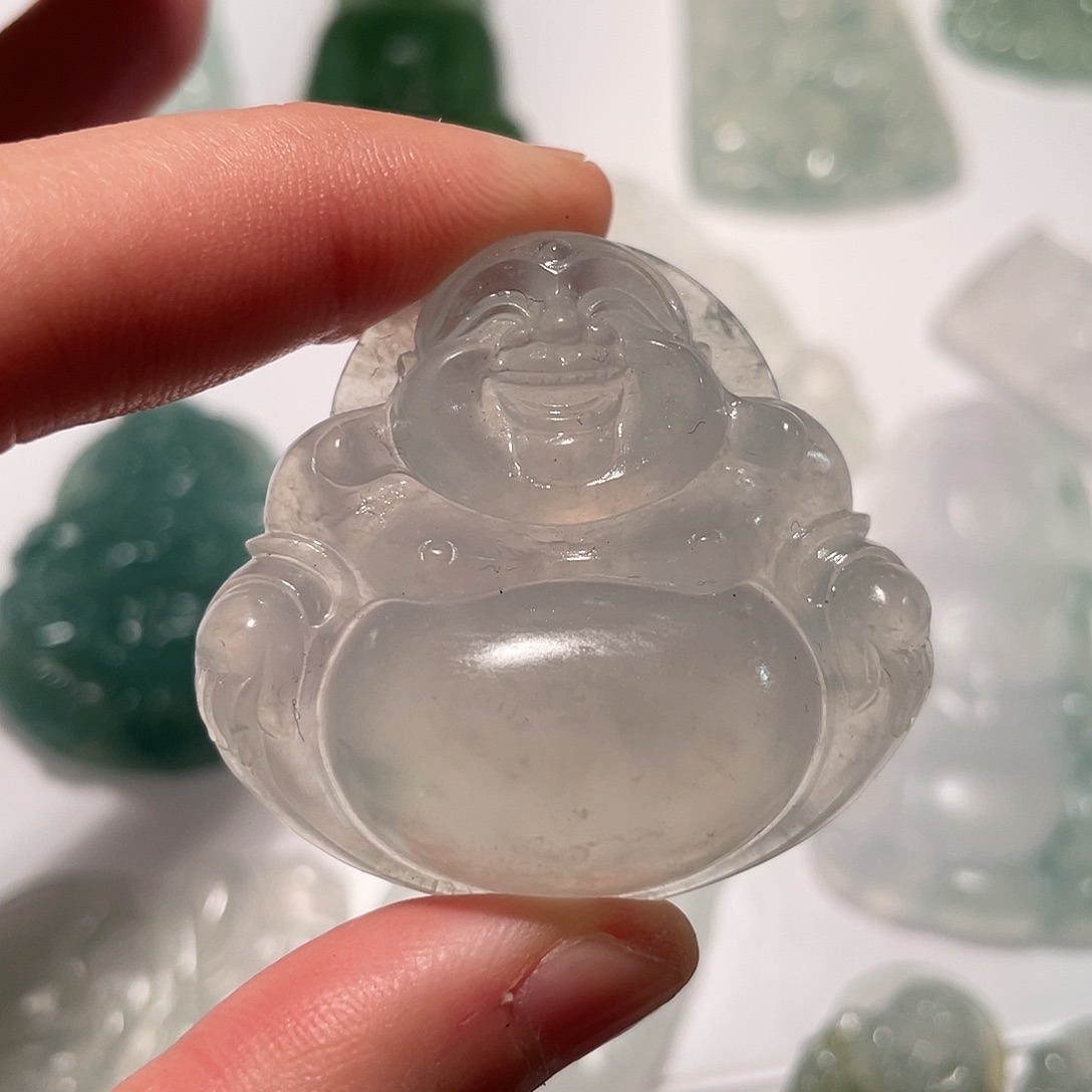 定制翡翠未镶嵌挂件