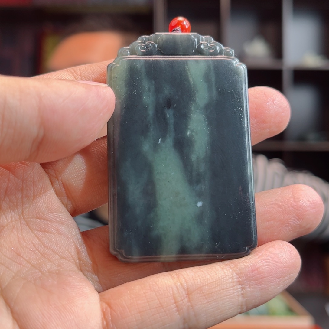 【闪购商品】和田玉挂件未镶嵌吊坠新疆墨玉县多样性拍一发一