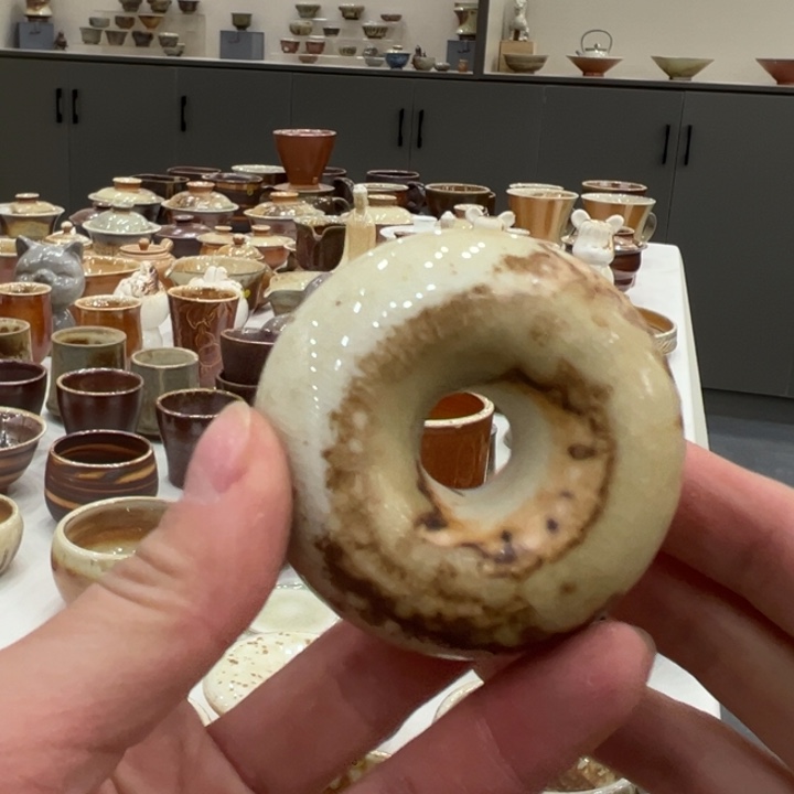 孤****陶瓷宠宠宠 甜甜圈盖置