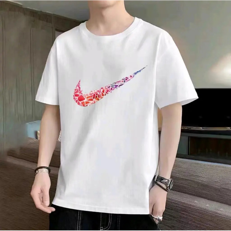 支持鉴定重磅新疆长绒棉短袖圆领云柔水光T打底衫男女纯棉T恤005