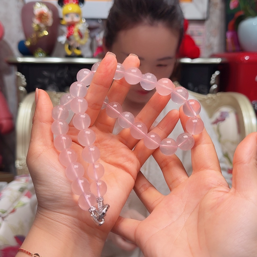 水晶项链未镶嵌项链