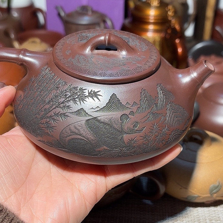 紫砂茶壶原矿宜兴紫砂