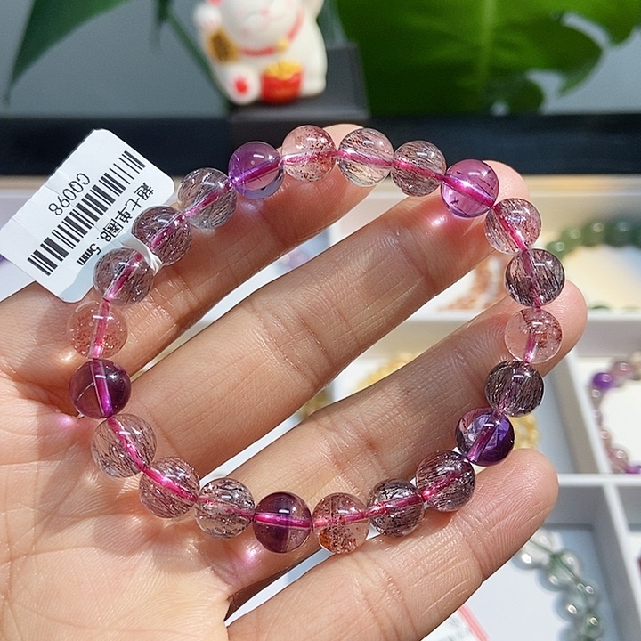 水晶手链未镶嵌超七