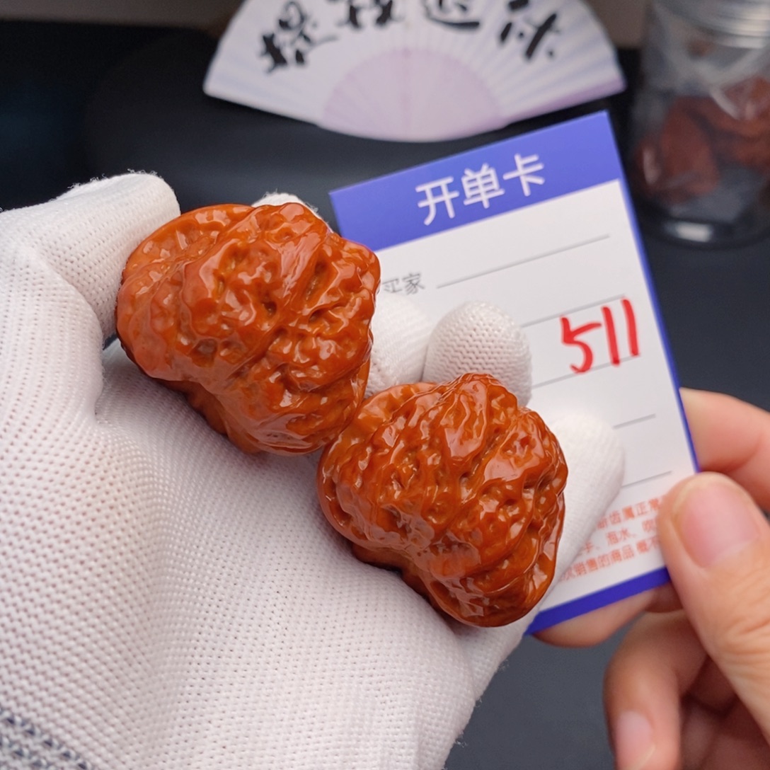 把件文玩核桃40蛤蟆头511