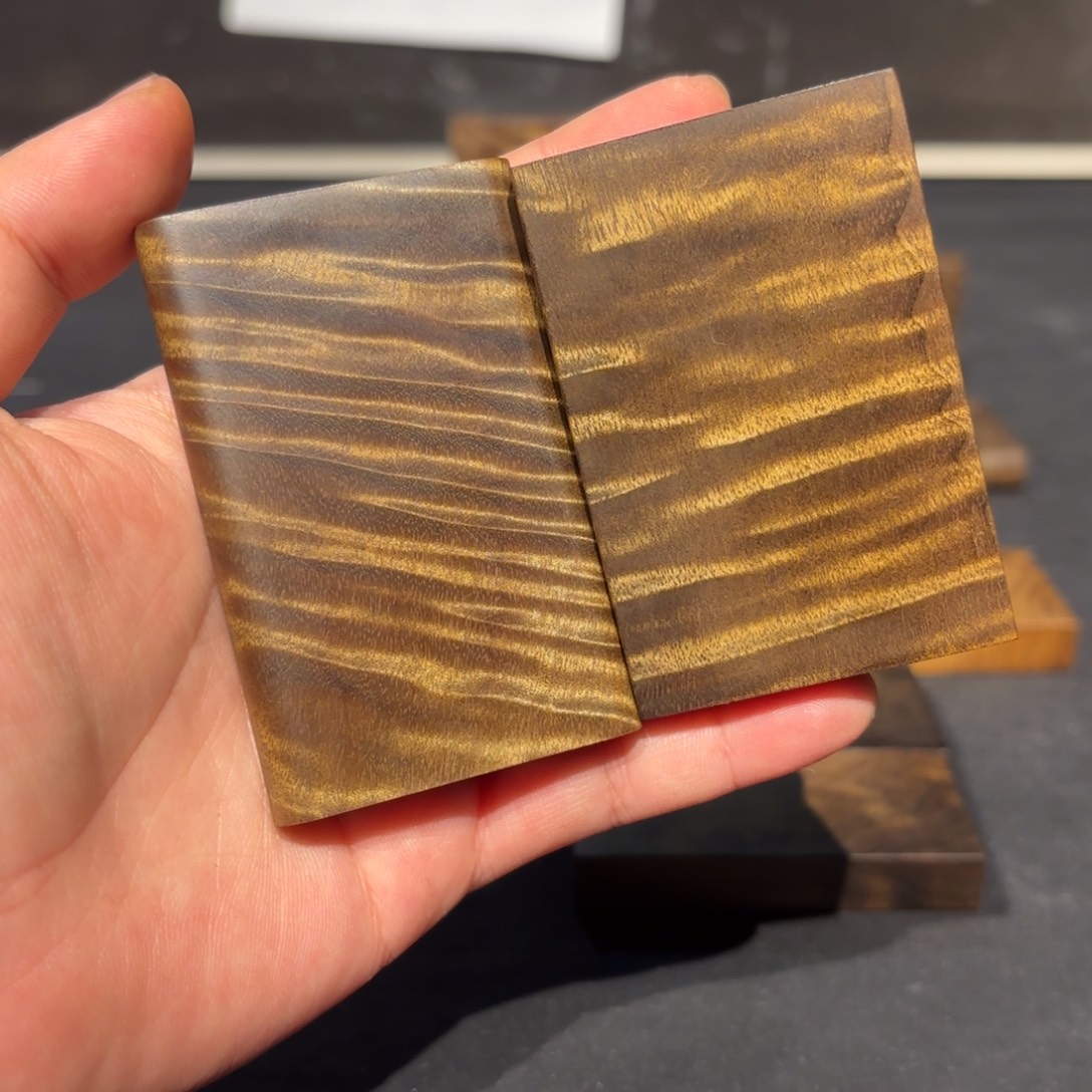 草***草金丝楠木无事牌材料