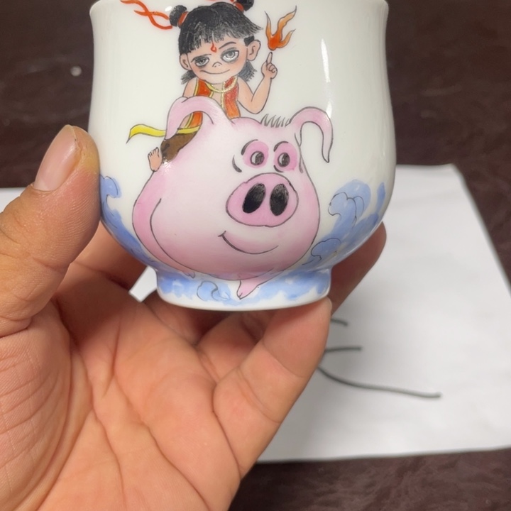 普通钢化玻璃双饮款