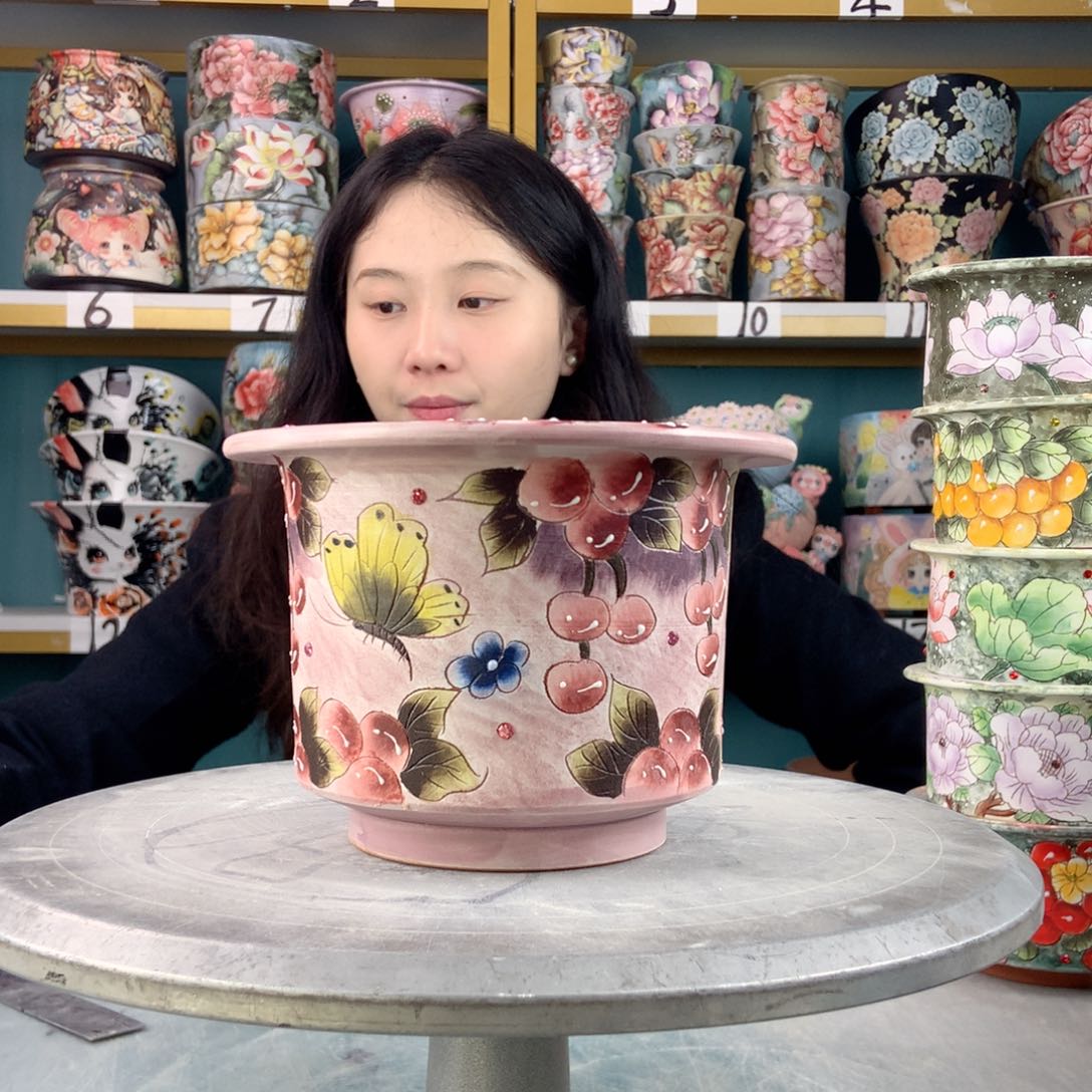 罐景德镇手工瑕疵100