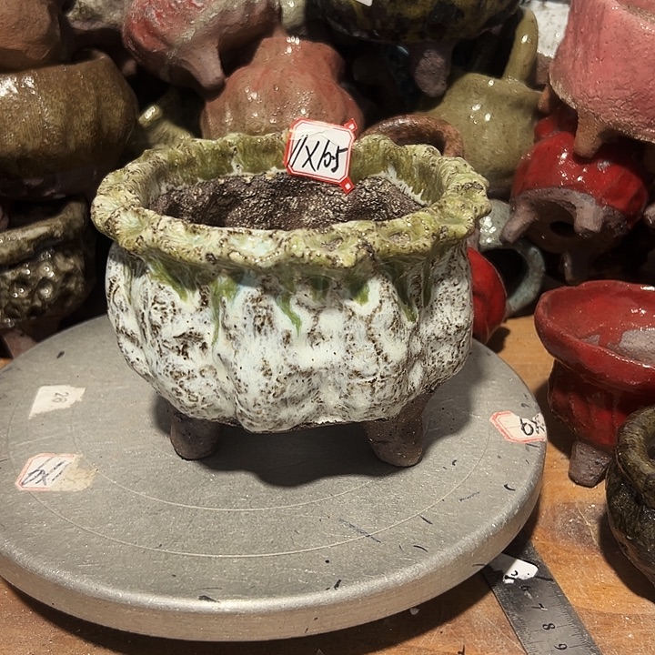 粗陶花盆制作就这样了