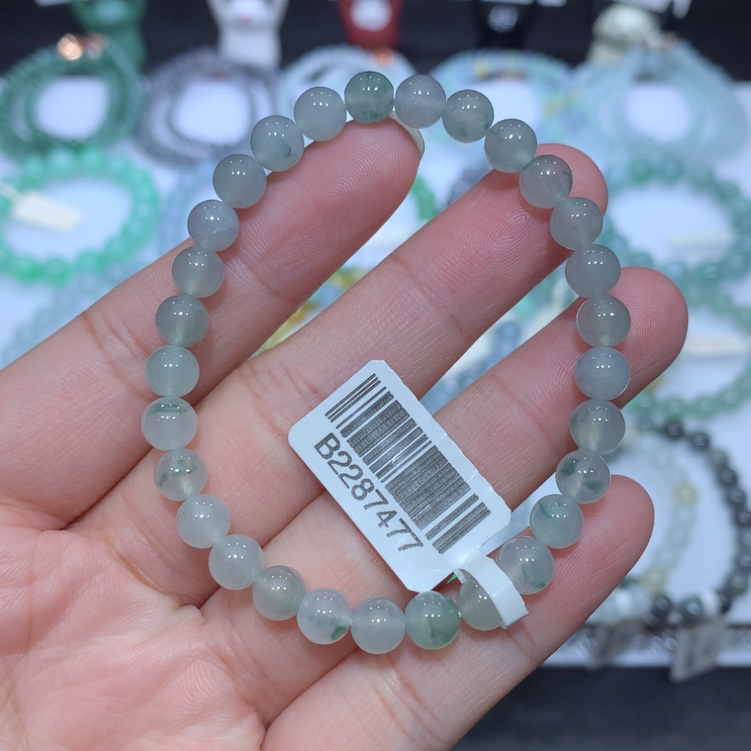 翡翠未镶嵌手串天然