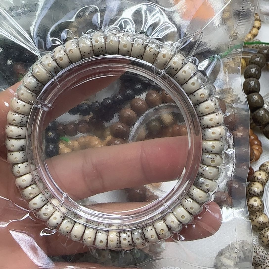 手串星月菩提43动地卡姿兰大眼睛黑冰星月菩提94单圈药片