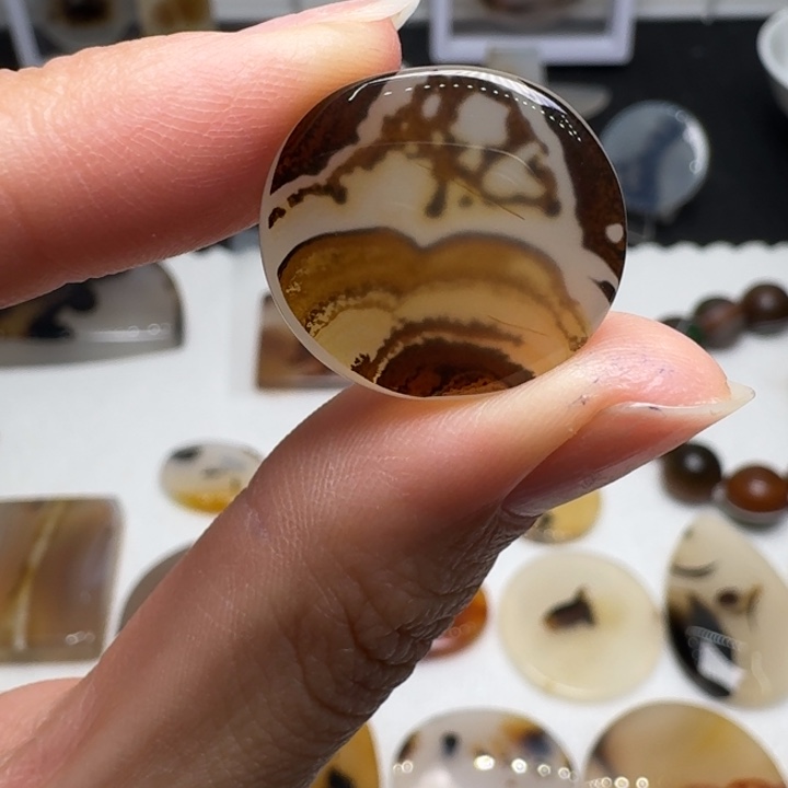 玛瑙/玉髓未镶嵌摆件