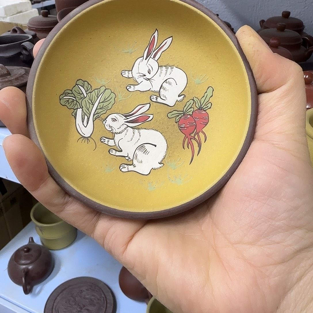 茶壶紫砂宜兴紫砂壶瑕疵处理