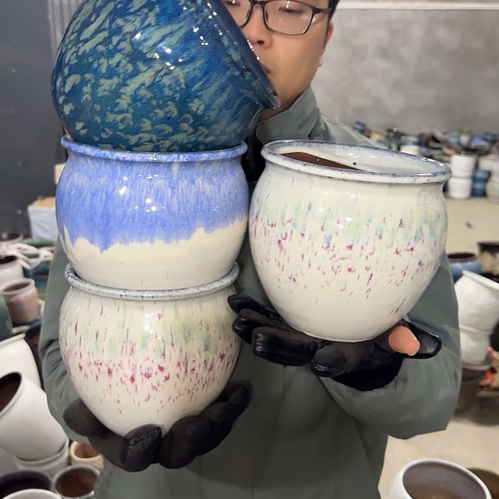 高度13口15啦啦花盆啦啦啦