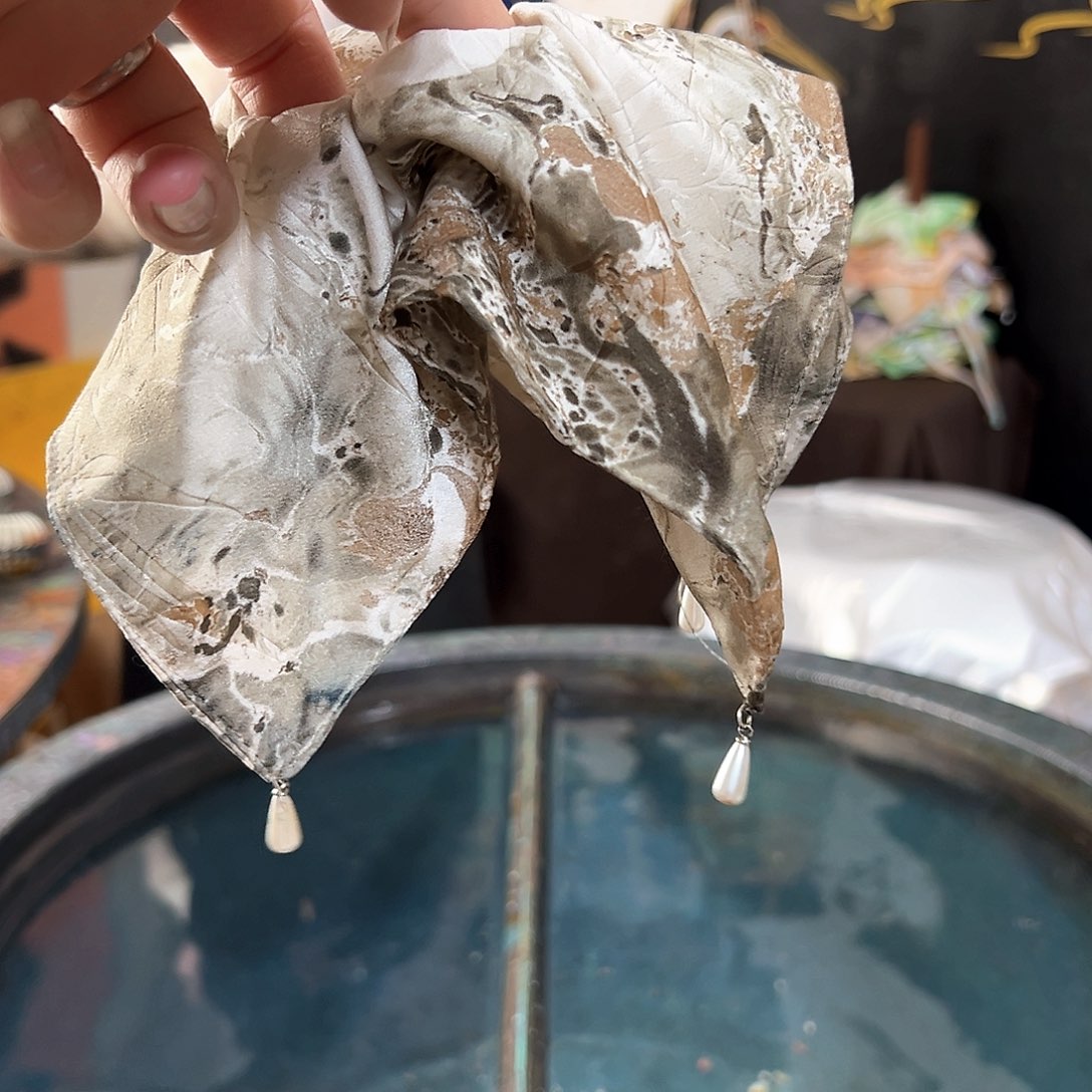 福**媽679珍珠发圈手作