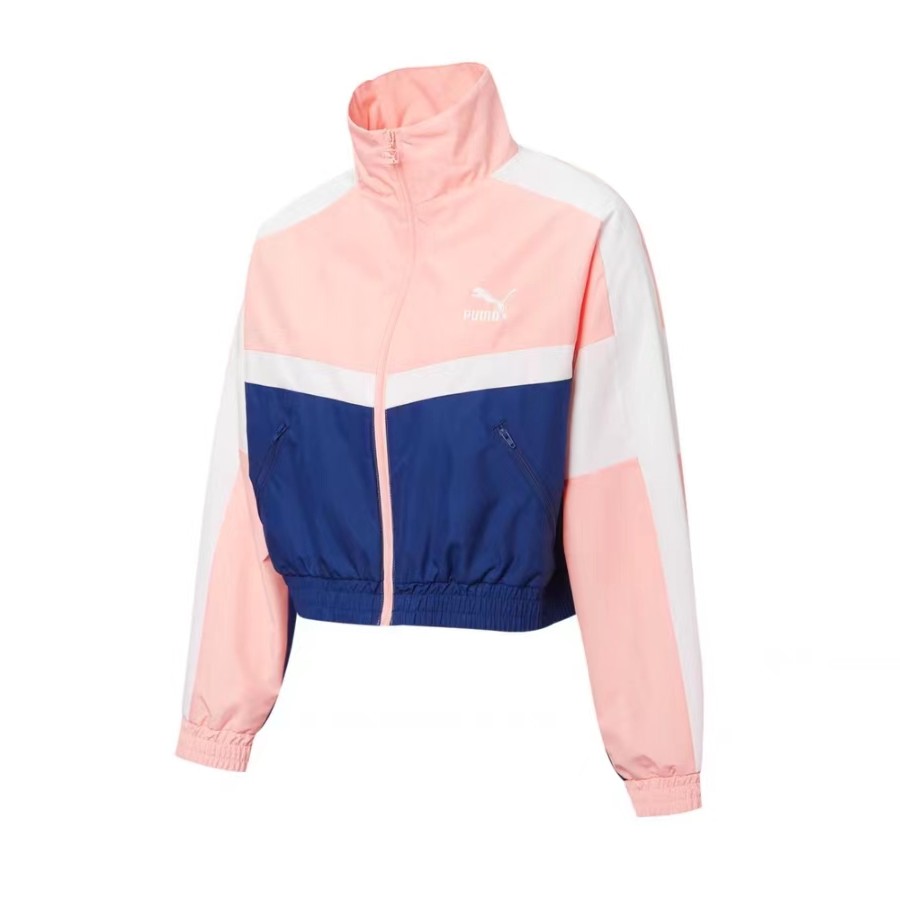 PUMA/彪马532686-26 女款休闲运动风撞色短款时尚春秋外套