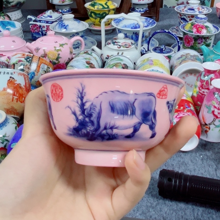 茶具景德镇瓷器精品陈列展品