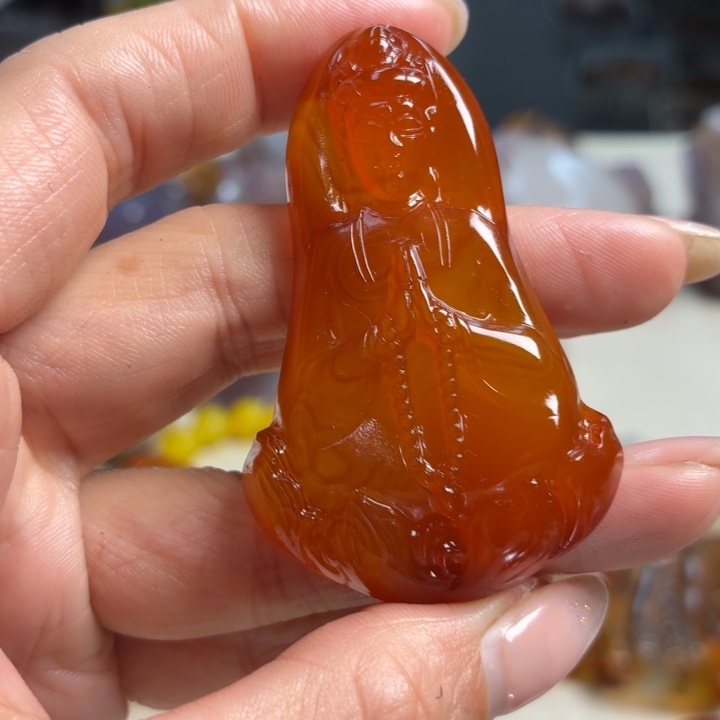 玛瑙/玉髓未镶嵌吊坠(不含链)