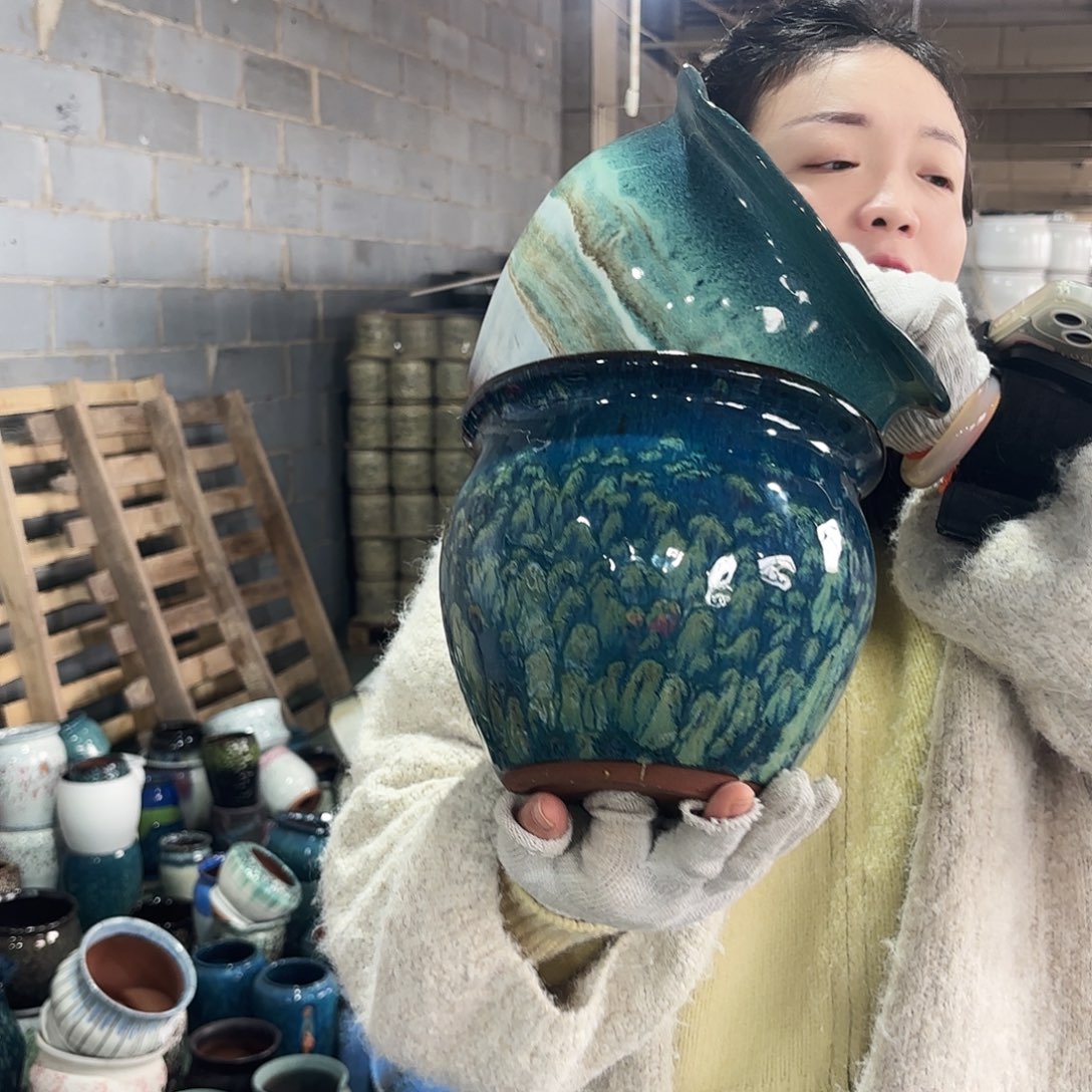 正品两个高18/20红陶