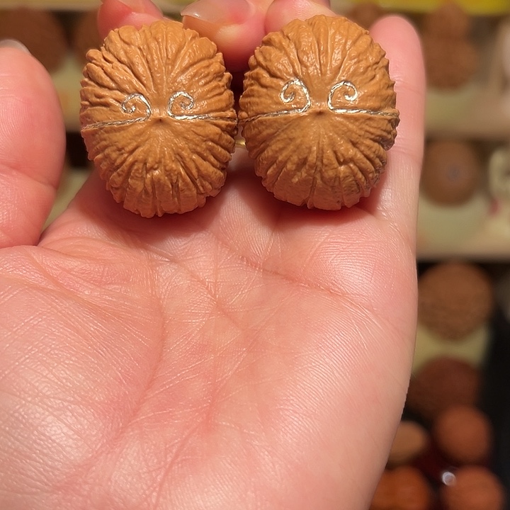 桃核把件精品核桃