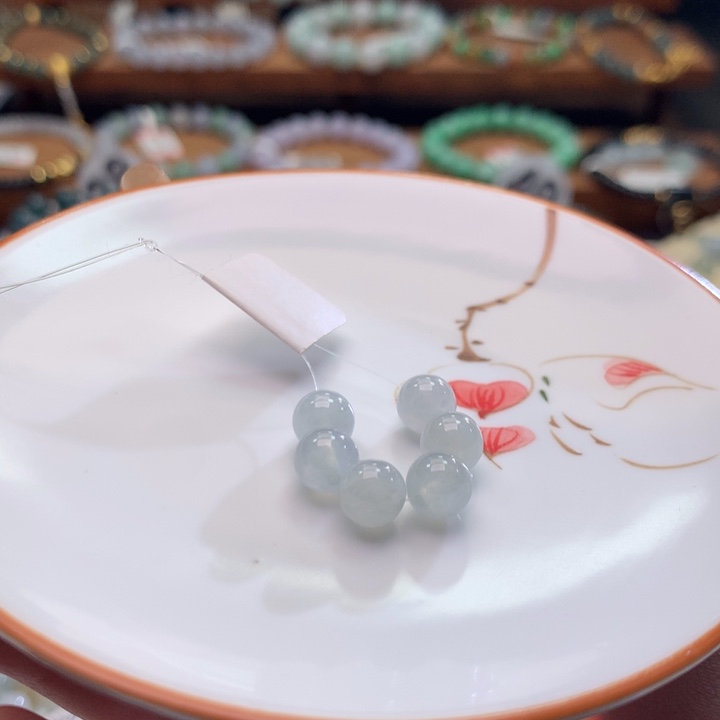 翡翠未镶嵌手链翡翠d59卡6.6