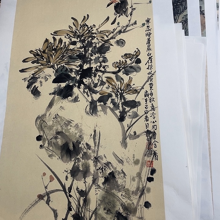 姜奇老师花鸟作品69×34