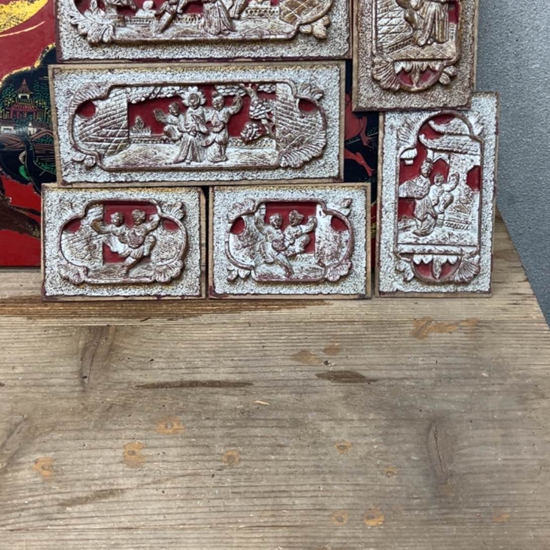 黎***刻核桃木/黑胡桃（胡桃木）