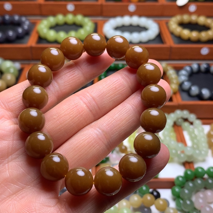 和田玉手串未镶嵌