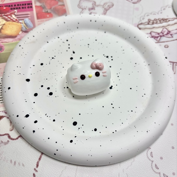 迷你KT馒头捏捏（约14g）食品级硅胶捏捏玩具不可食用