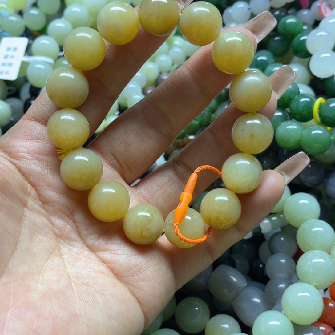 和田玉手链未镶嵌