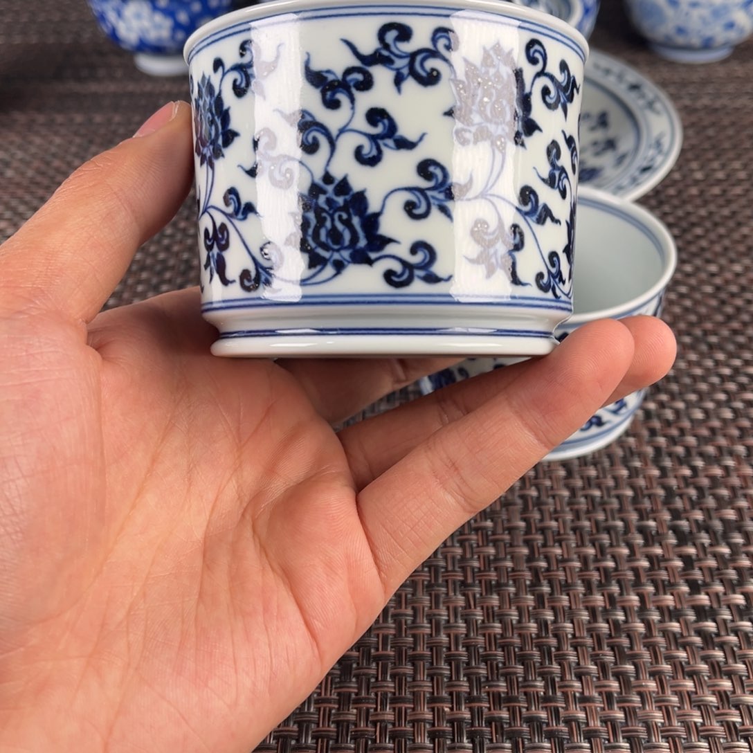 瓷片景德镇陶瓷杯子