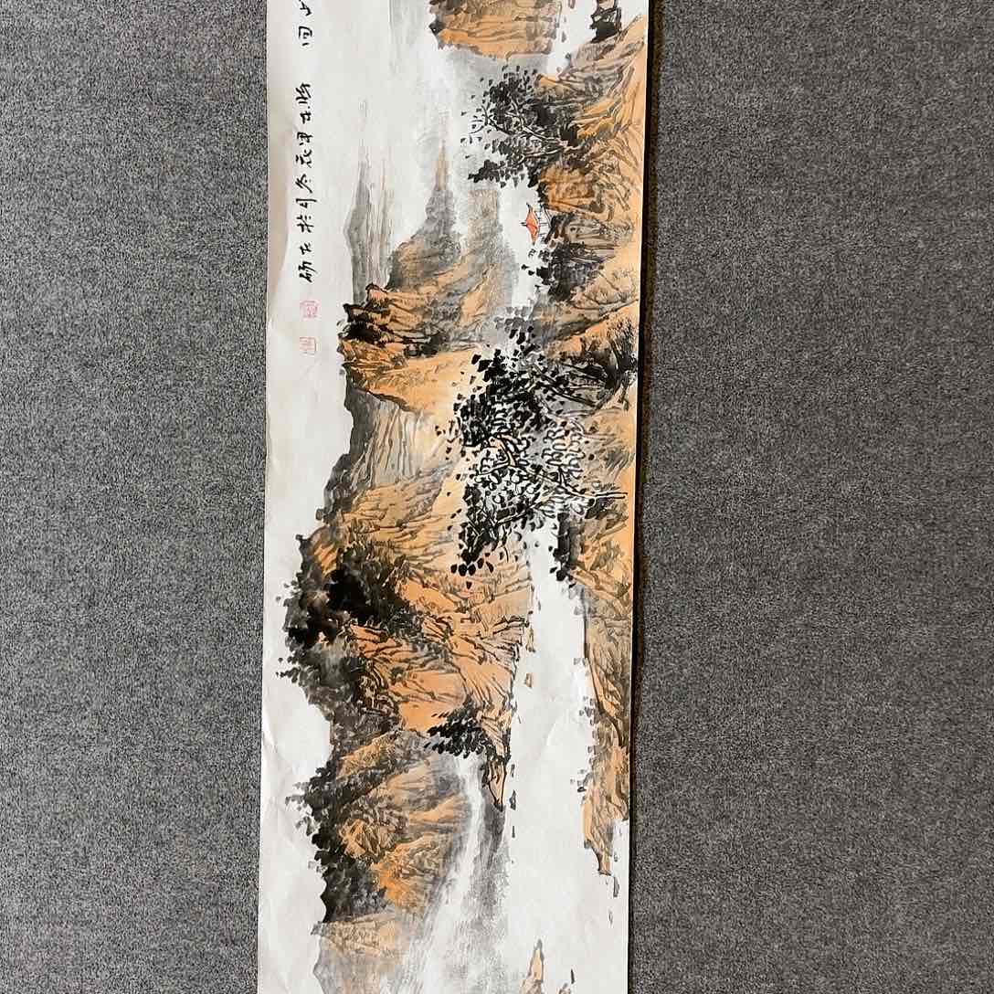 国画杜浩老师手绘作品