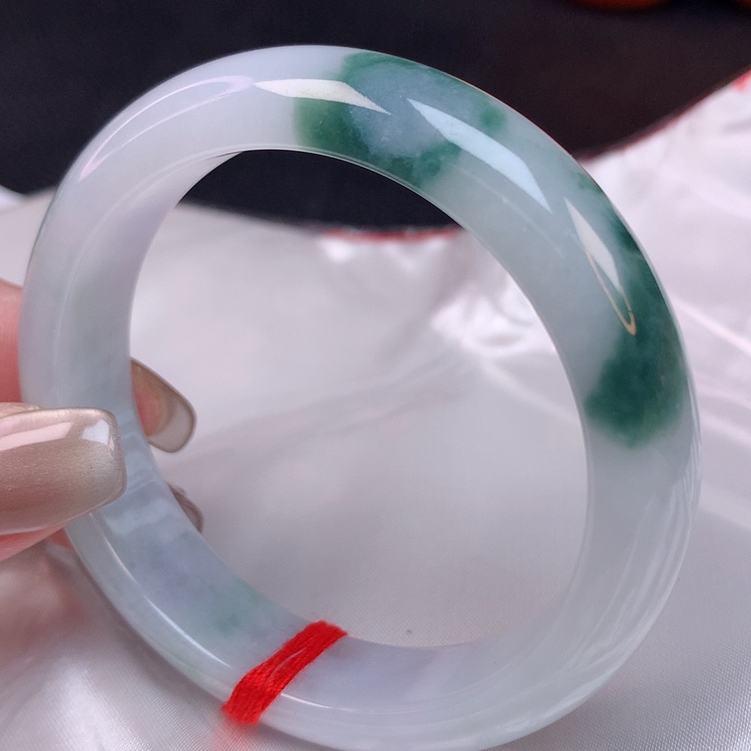 翡翠手镯未镶嵌56 翡翠手镯