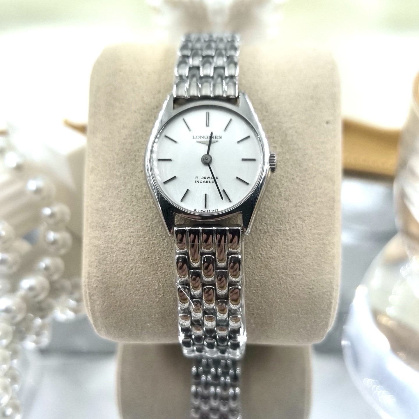 95新 Longines/浪琴 【杭州中古万潮】女士中古浪琴/23.5mm/n0210