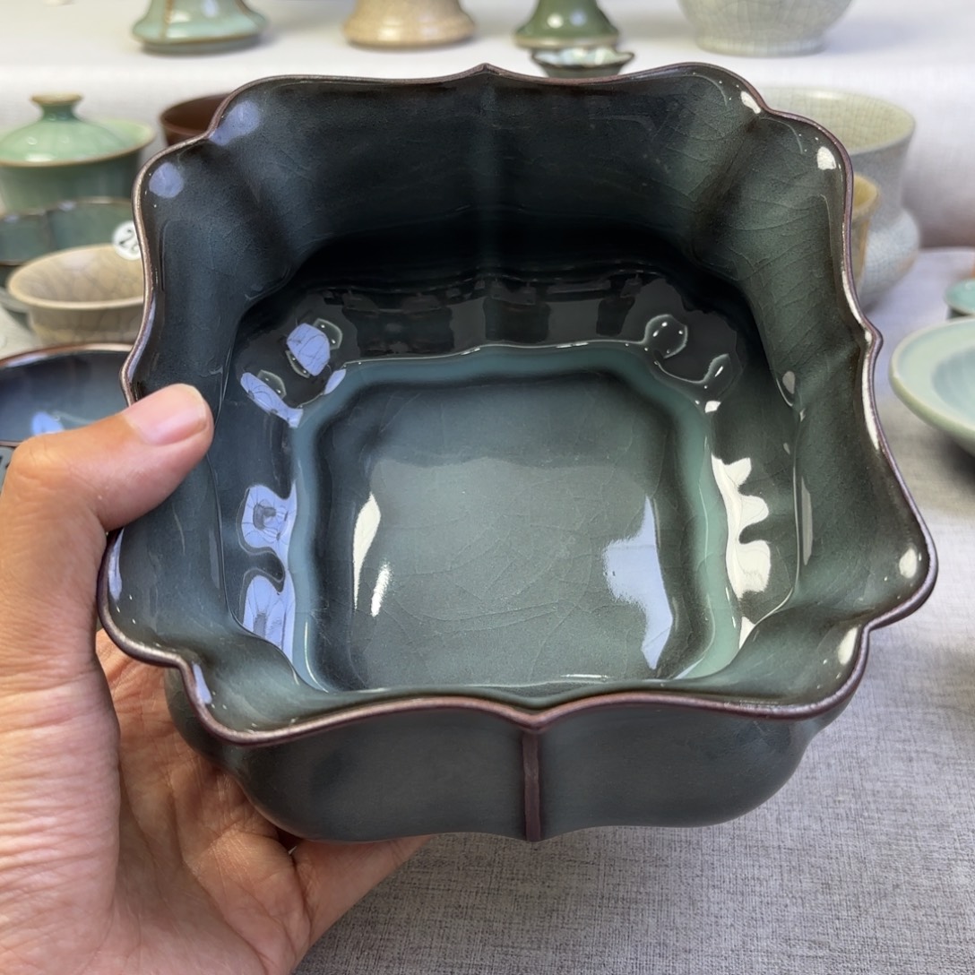 y***a摆件陶龙泉青瓷茶具系列