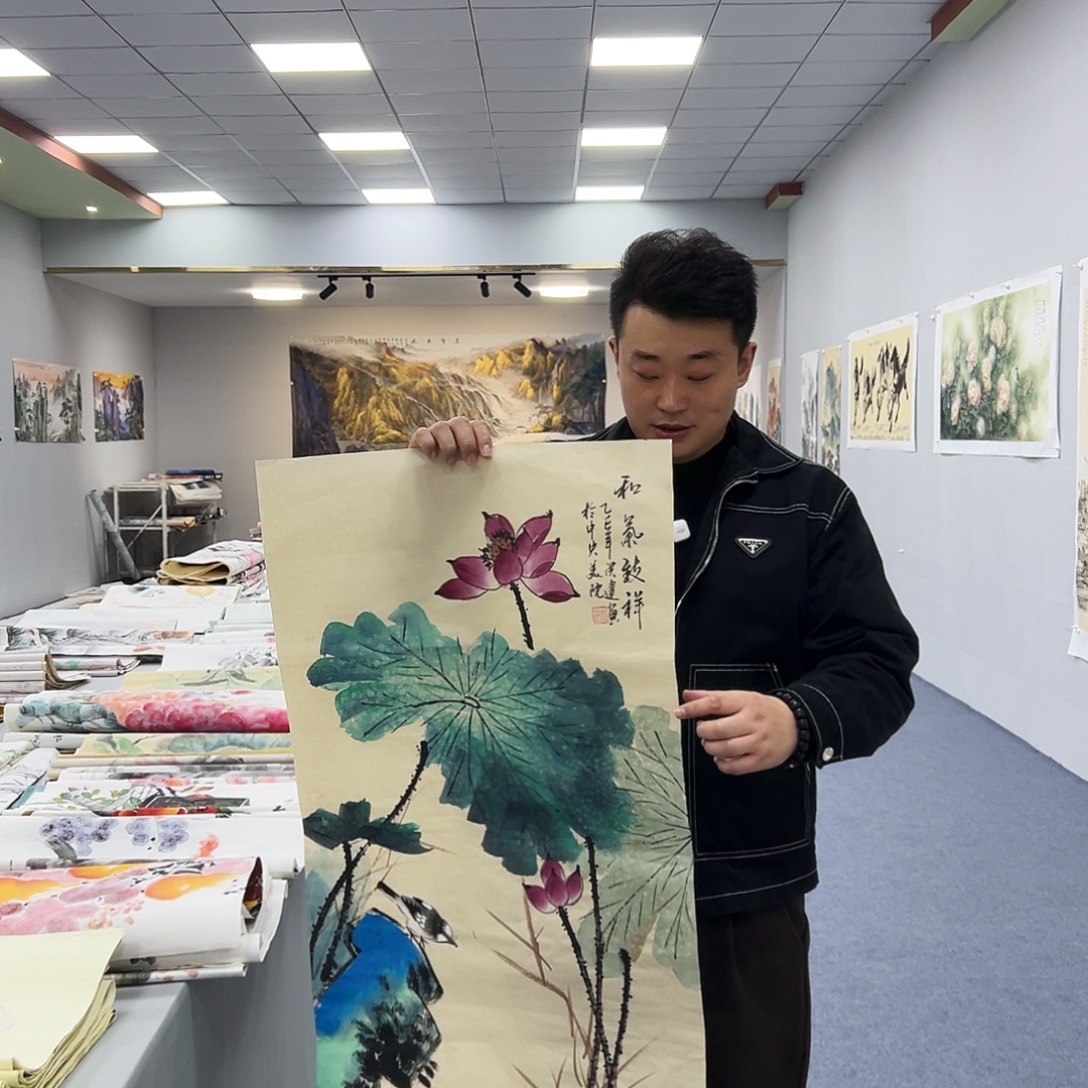 国画国画作品宣纸纯手绘