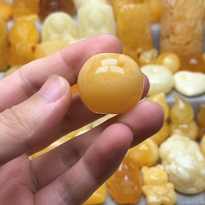 未镶嵌颈饰琥珀琥珀蜜蜡吊坠