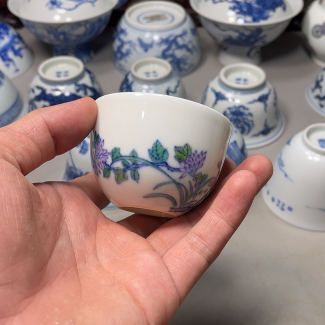 艾***克杯子景德镇陶瓷现代手工陶瓷茶具