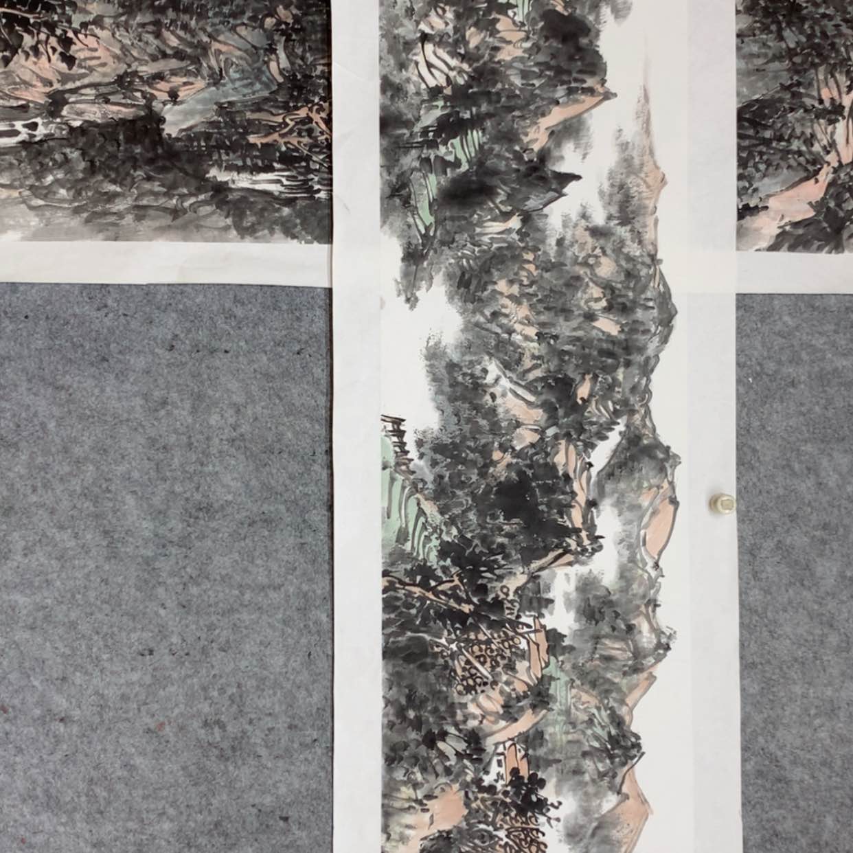 【闪购商品】国画荷*山水，，，，，，，