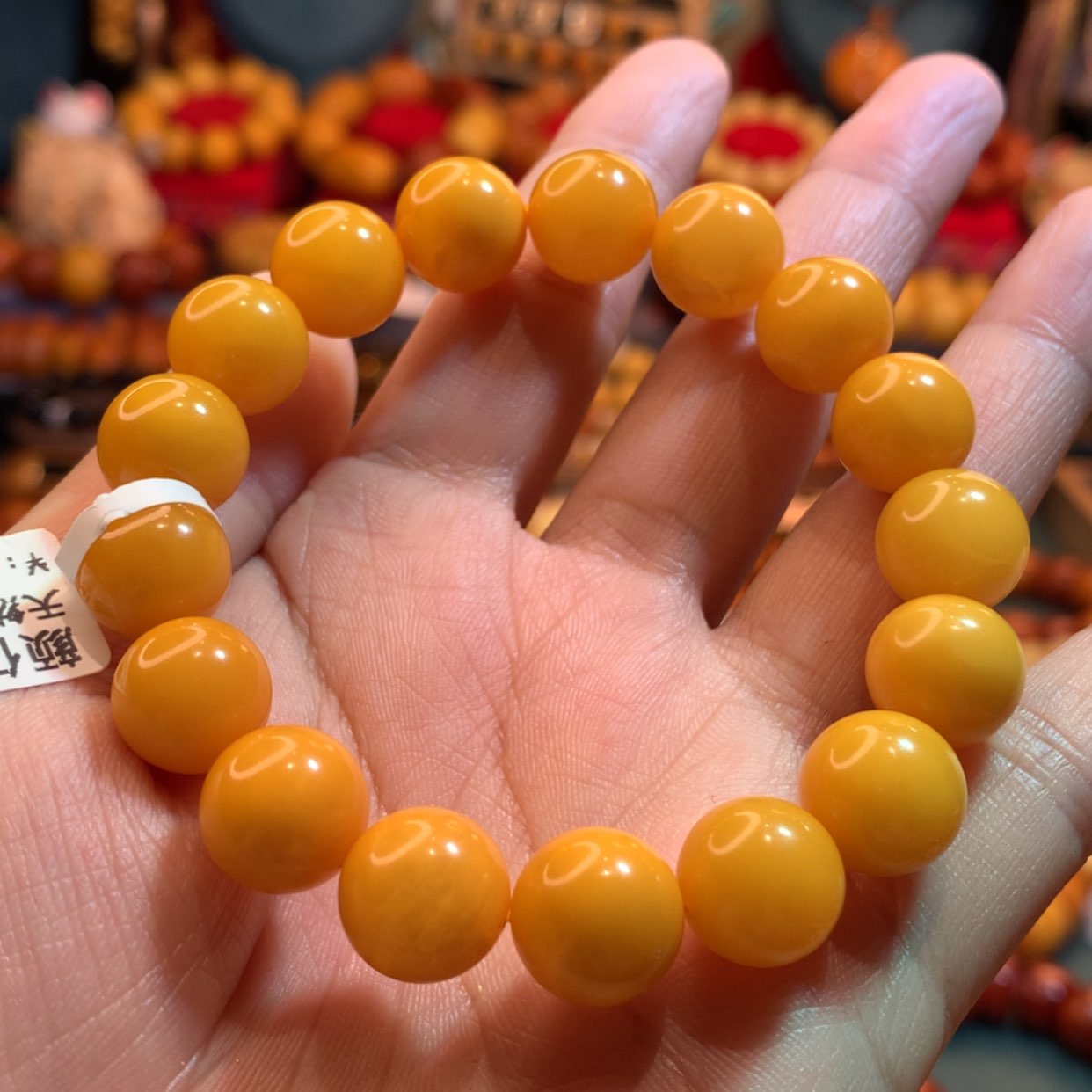 【闪购商品】蜜蜡手串未镶嵌蜜蜡手串