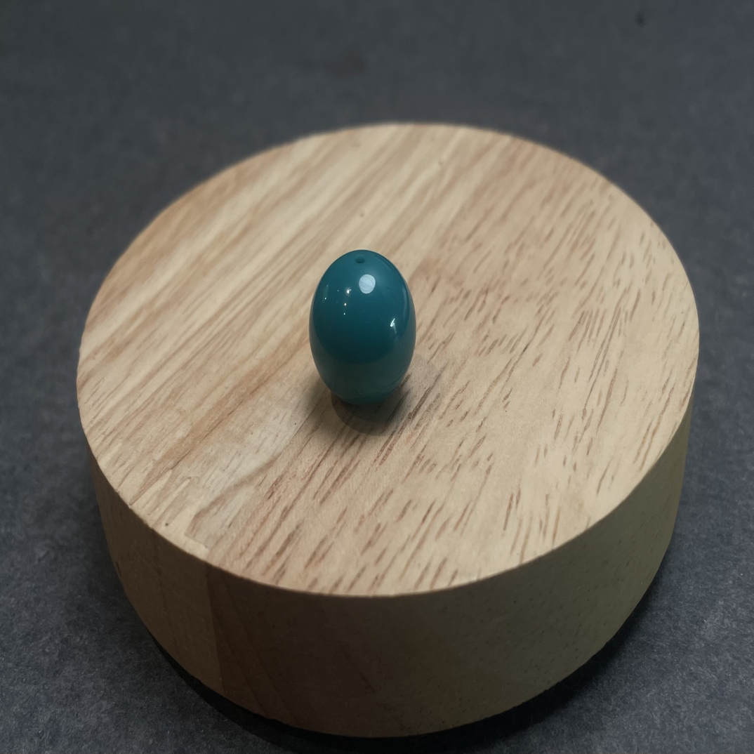 高瓷绿松石老型15mm