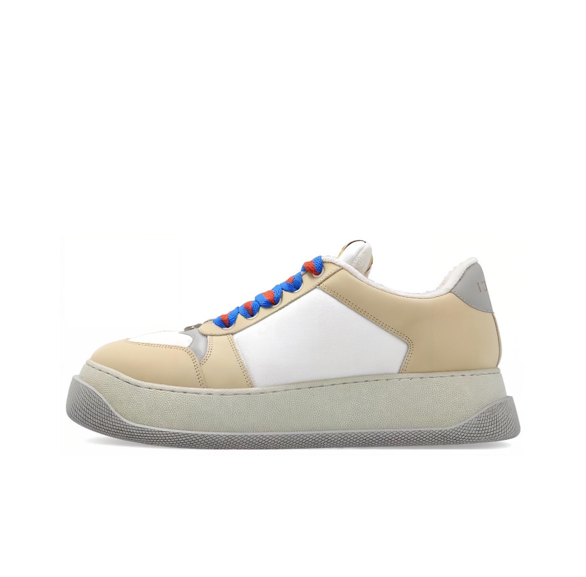 全新未使用 GUCCI/古驰 古驰 GUCCI 灰白色厚底胖丁脏脏鞋